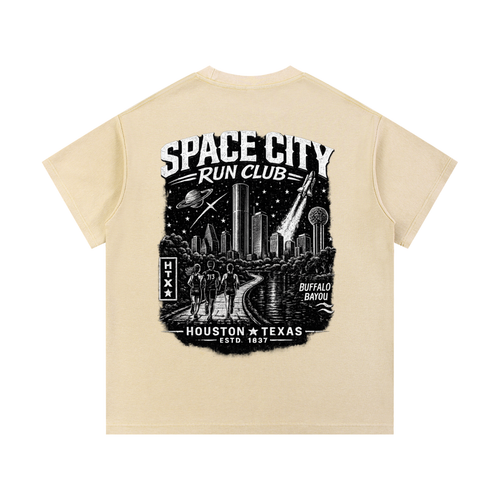 Mineral Wash Waffle Knit T-Shirt